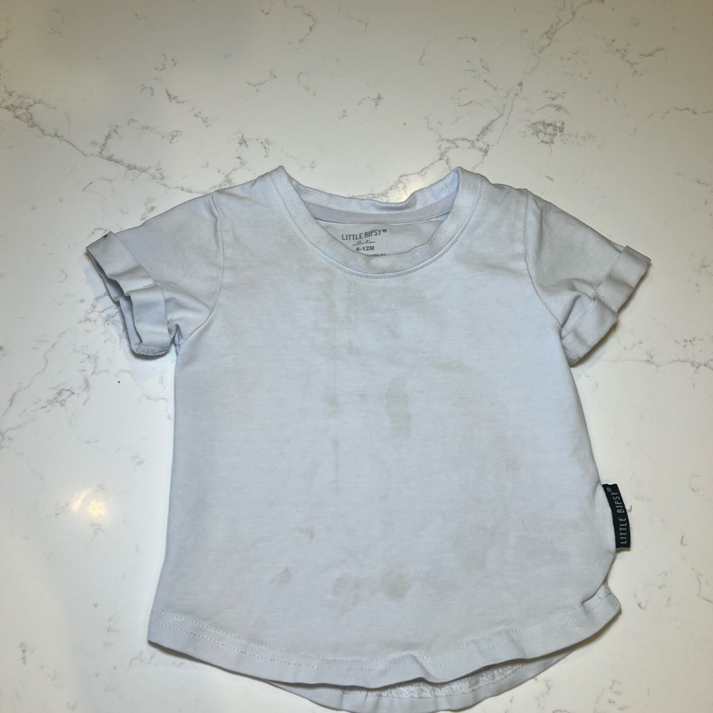Little bipsy white Tee